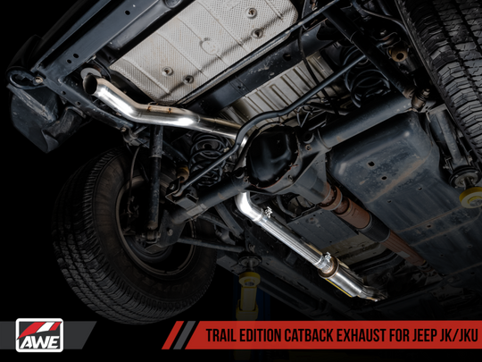 AWE Tuning 07-18 Jeep Wrangler JK/JKU 3.6L Trail Edition Cat-Back Exhaust