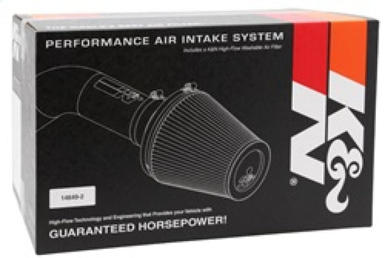 K&amp;N 07-10 Toyota Camry V6-3.5L Silver Typhoon Short Ram Intake
