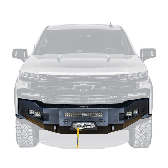 Westin 19-21 Chevrolet Silverado 1500 (Excl. Diesel & LD) Pro-Series Front Bumper - Textured Black