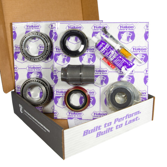 Yukon 9.75in Ford 3.73 Rear Ring & Pinion Install Kit 2.53in OD Axle Bearings and Seal