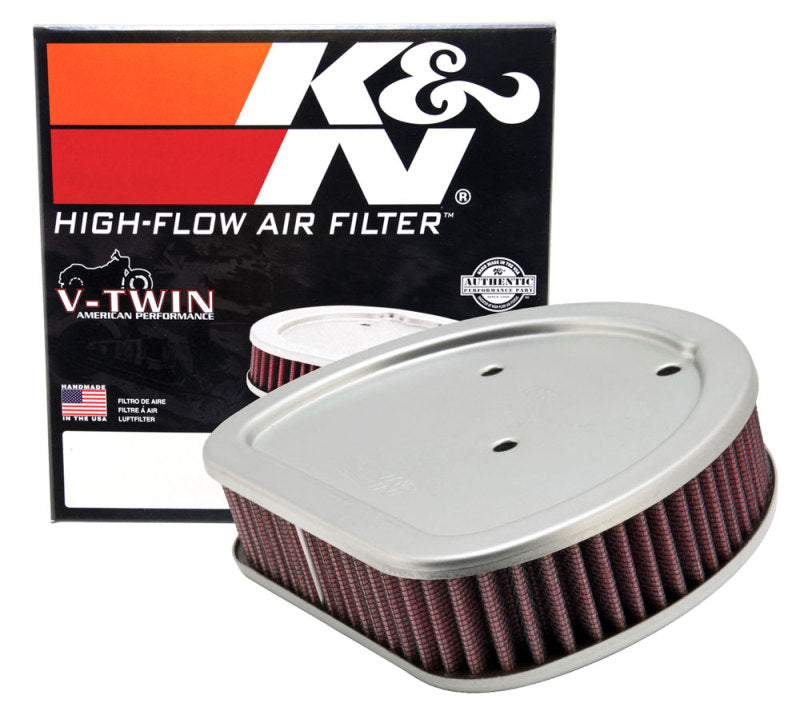 K&amp;N Replacement Air Filter 1.625in H for Harley-Davidson