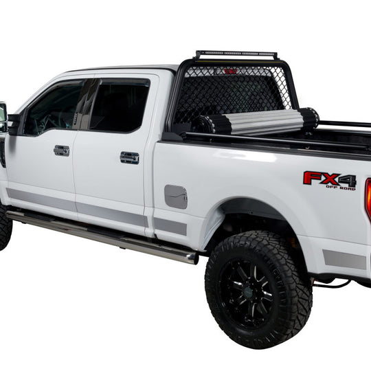 Putco 17-20 Ford SuperDuty Super Cab 8ft Box Dually - 12pcs - 4.25in Wide SS Rocker Panels