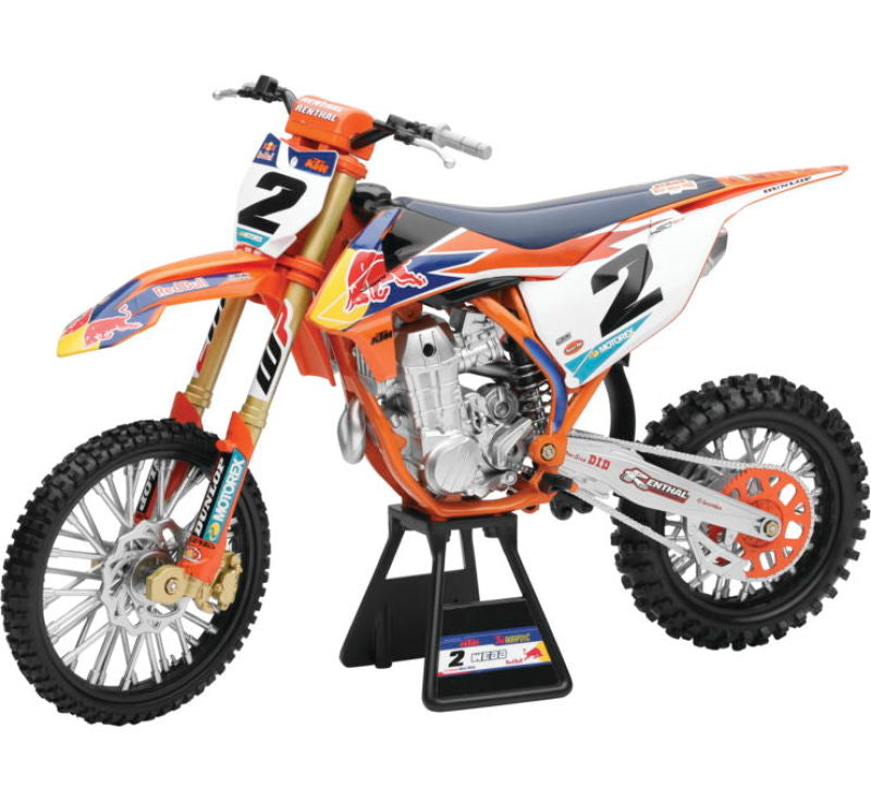 New Ray Toys Red Bull KTM 450SX-F (Cooper Webb #2)/ Scale - 1:6