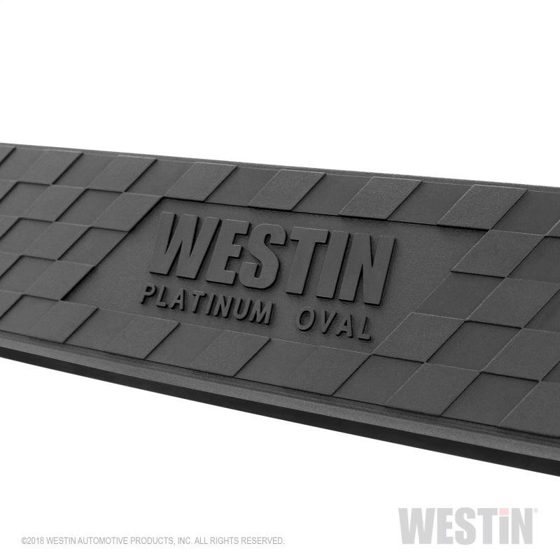 Westin 2019 Chevrolet Silverado/Sierra 1500 Crew Cab Platinum 4 Oval Nerf Step Bars - SS