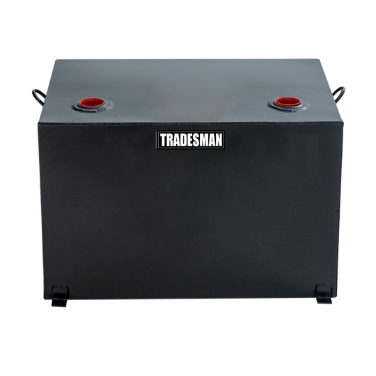 Tradesman Steel Rectangular Liquid Storage Tank - Black