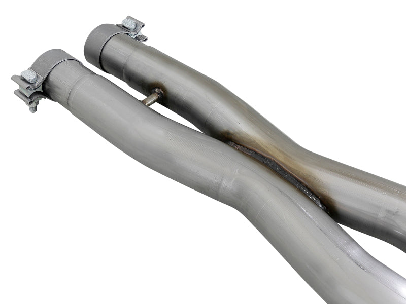 aFe MACH Force-Xp 2-1/2in 304 SS Cat-Back Exhaust 15-19 Dodge Challenger V6-3.6L - Polished Tip