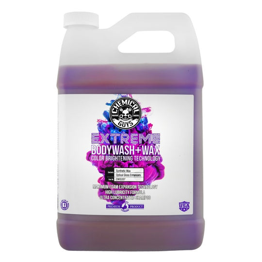 Chemical Guys Extreme Body Wash Soap + Wax - 1 Gallon