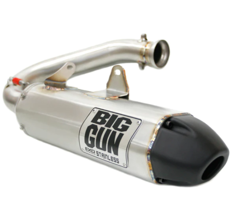 Big Gun 16-18 Yamaha WOLVERINE/R-SPEC/EPS EXO Stainless Slip On Exhaust