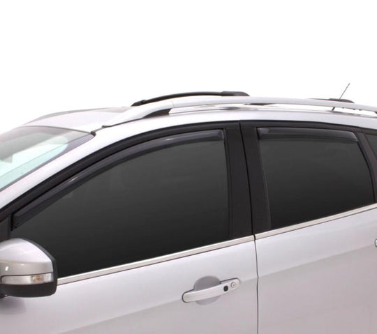 AVS 14-18 Hyundai Genesis Ventvisor In-Channel Front &amp; Rear Window Deflectors 4pc - Smoke