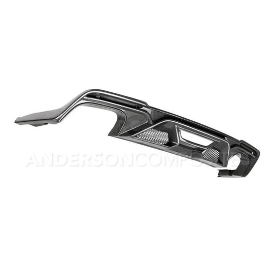 Anderson Composites 2020 Ford Mustang/Shelby GT500 Carbon Fiber Rear Diffuser