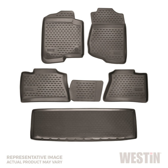 Westin 2009-2015 Honda Pilot Profile Floor Liners 4pc - Black