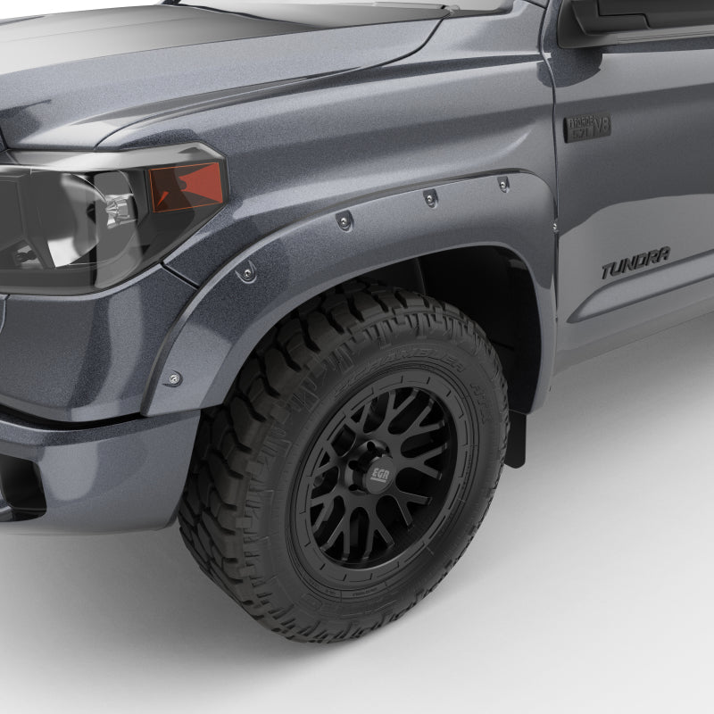 EGR 14+ Toyota Tundra Bolt-On Look Color Match Fender Flares - Set - MagneticGray