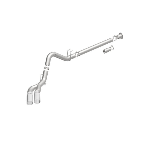 MagnaFlow 08-17 Ford F-250/F-350/F-450 4.6L/6.7 DPF-Back SS 4in Dual Single Passenger Side Rear Exit