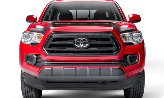 AVS 16-22 Toyota Tacoma Low Profile Aeroskin LightShield Pro - Black