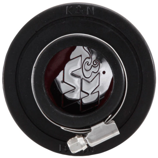 K&amp;N 1.375 inch ID 3 inch OD 2.5 inch H Clamp On Crankcase Vent Filter