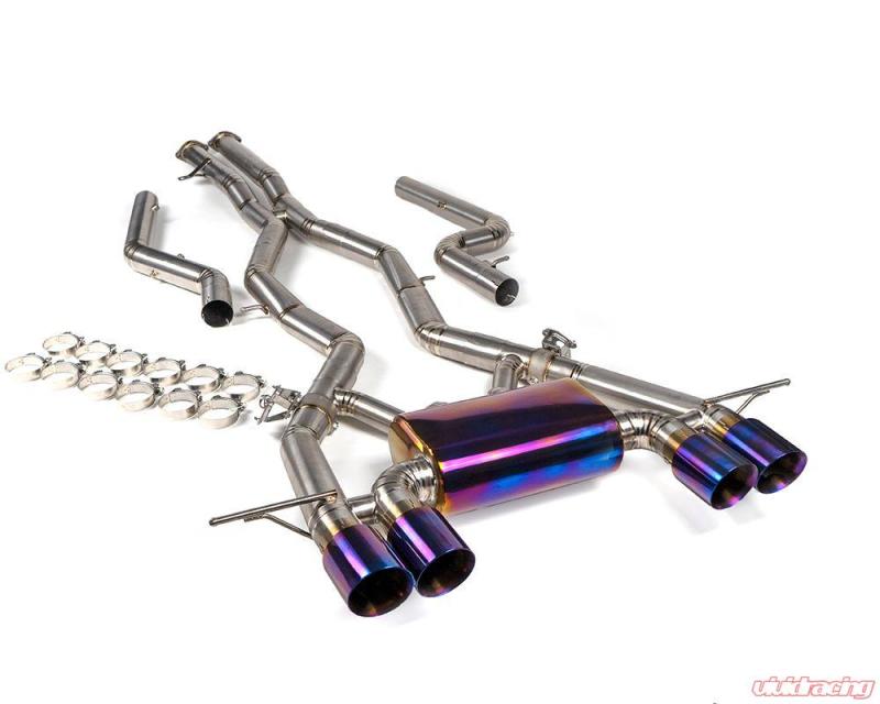 VR Performance BMW M3/M4 G8x Titanium Valvetronic Catback Exhaust With 102mm Tips