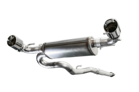 JBA 17-20 Toyota FT86/13-20 Subaru BRZ 2.0L 2-1/2in 304SS Cat-Back Exhaust w/4in Tips