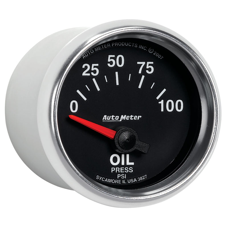 Autometer GS 0-100 PSI Short Sweep Electronic Oil Pressure Gauge