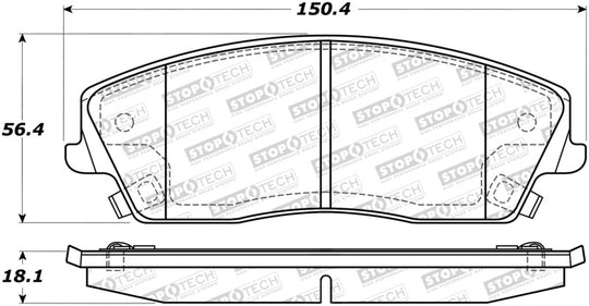 StopTech Street Brake Pads