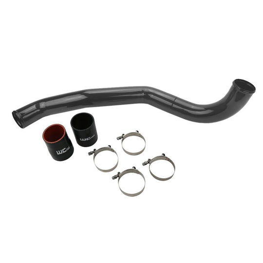 Wehrli 17-19 Chevrolet 6.6L L5P Duramax Driver Side 3in Intercooler Pipe - Bengal Red