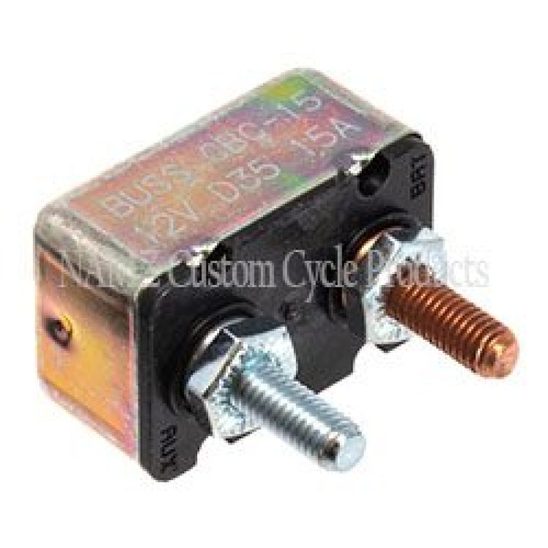 NAMZ Universal 15-AMP Circuit Breaker 10/32in. Studs - Single (OEM 74589-73)