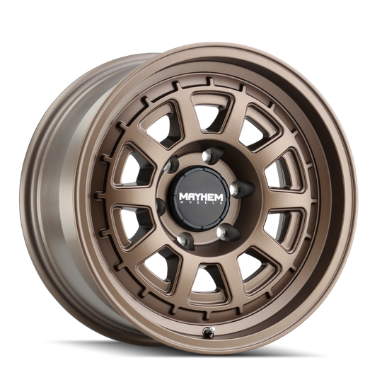 Mayhem 8303 Voyager 17x8.5 / 6x135 BP / 0mm Offset / 87.1mm Hub Dark Bronze Wheel