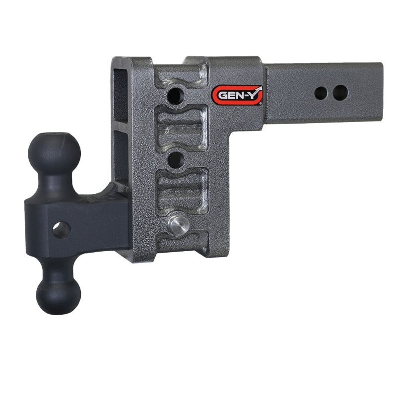 Gen-Y Mega Duty 3in Shank 6in Drop 3.5K TW 32K Hitch w/GH-0161 Dual-Ball