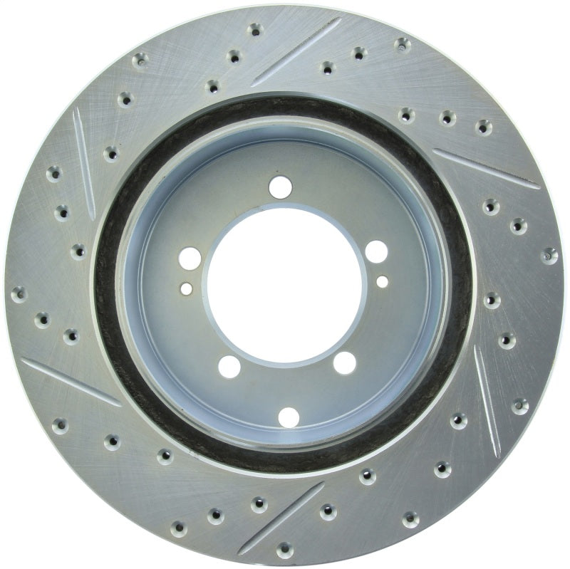 StopTech Select Sport Drilled & Slotted Rotor - Front Right