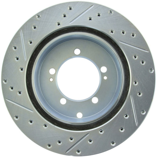 StopTech Select Sport Drilled & Slotted Rotor - Front Right