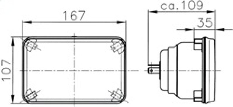 Hella Headlamp Insert Fh Gn Mgs12 1Kb