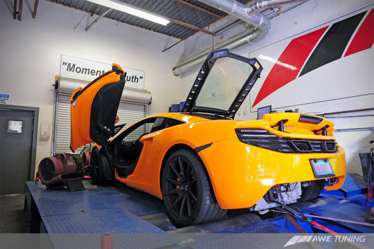 AWE Tuning McLaren MP4-12C Performance Exhaust - Black Tips