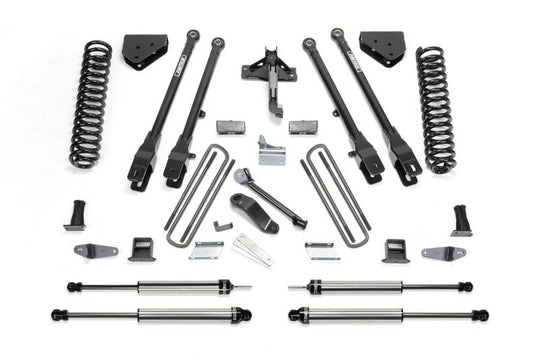 Fabtech 08-10 Ford F350 4WD 10in 4Link Sys w/Coils & Dlss Shks