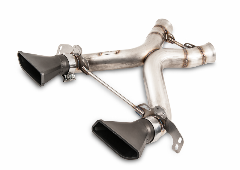 AWE Tuning McLaren 650S Performance Exhaust - Black Tips