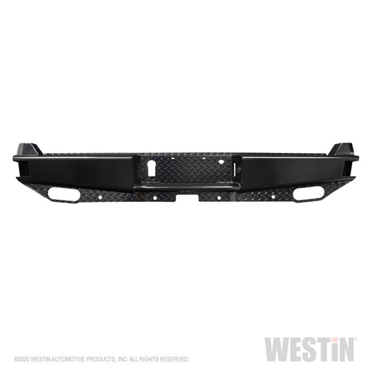 Westin 17-21 Ford F-250/350 HDX Bandit Rear Bumper - Black