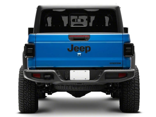 Raxiom 20-23 Jeep Gladiator JT w/ Factory Halogen LED Tail Lights- Blk Housing (Smoked Lens)