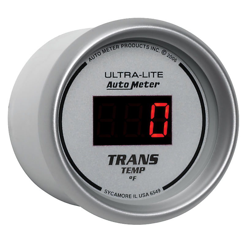 Autometer Ultra-Lite 52mm 0-300 Deg F Digital Oil Temperature