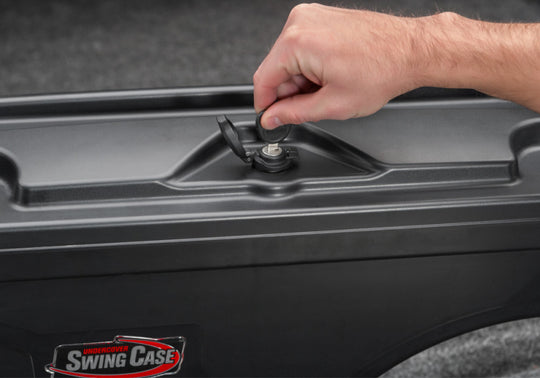 UnderCover 12-17 Ford Ranger Drivers Side Swing Case - Black Smooth