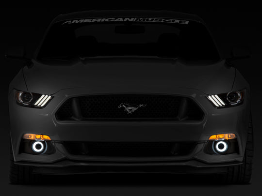 Raxiom 15-17 Ford Mustang LED Halo Fog Lights (w/ Factory Fog Lights)