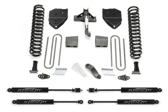 Fabtech 17-21 Ford F250/F350 4WD Diesel 6in Basic Sys w/Stealth