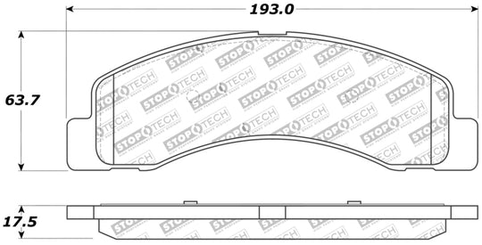 StopTech Performance Brake Pads