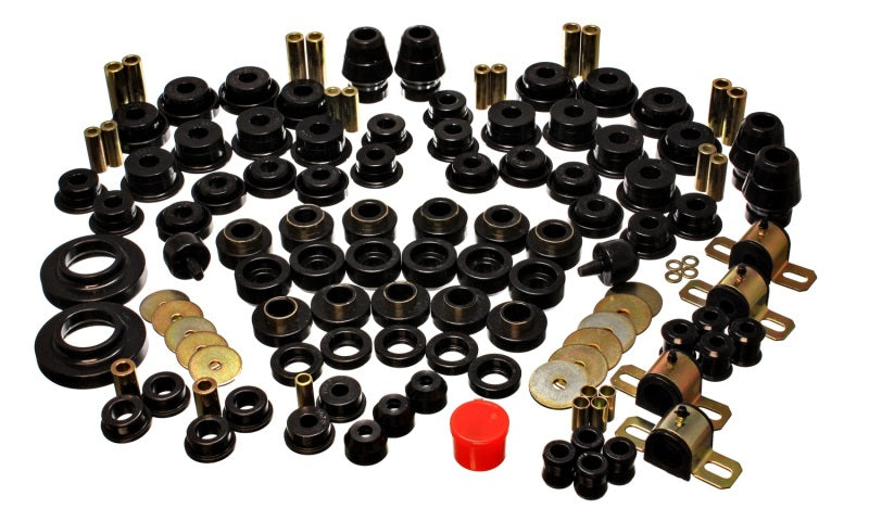 Energy Suspension 07-11 Jeep JK 2dr Black Hyper-Flex Master Bushing Set