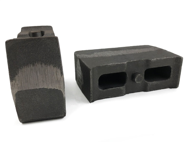 Tuff Country 01-10 Chevy Silverado 2500HD/3500 4wd 4in Cast Iron Lift Blocks Pair