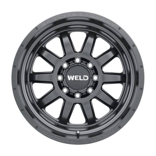 Weld Off-Road W101 20X9.0 Stealth 8X165.1 ET00 BS5.00 Satin Black 125.1