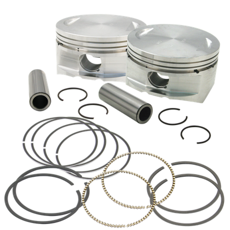 S&amp;S Cycle 99-06 BT 3.927in +.010in Bore 97in Big Bore Forged Pistons