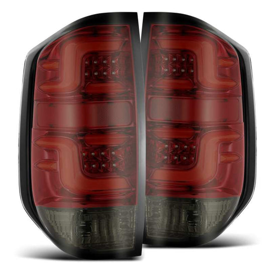 AlphaRex 14-20 Toyota Tundra PRO-Series LED Tail Lights Red Smoke