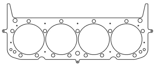 Cometic Chevy Small Block Brodix (All 12-23 Deg Head) 4.030in Bore .027 inch MLS Head Gasket