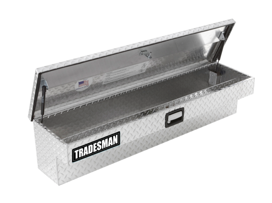 Tradesman Aluminum Side Bin Truck Tool Box (48in.) - Brite