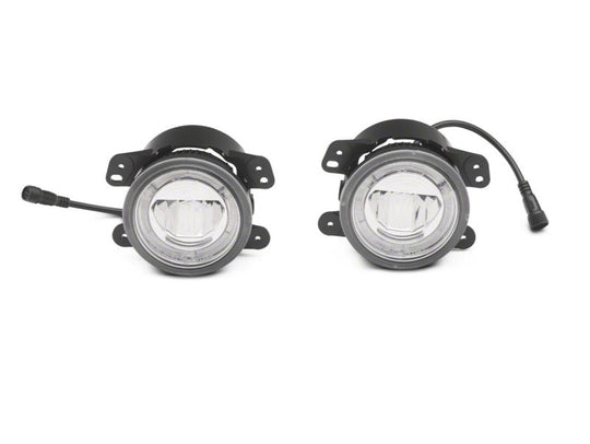 Raxiom 10-23 Jeep Wrangler JK & JL Axial Series LED DRL Fog Lights