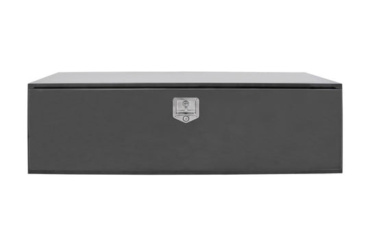 Deezee Universal Tool Box - HD Underbed Black Steel 18X18X60