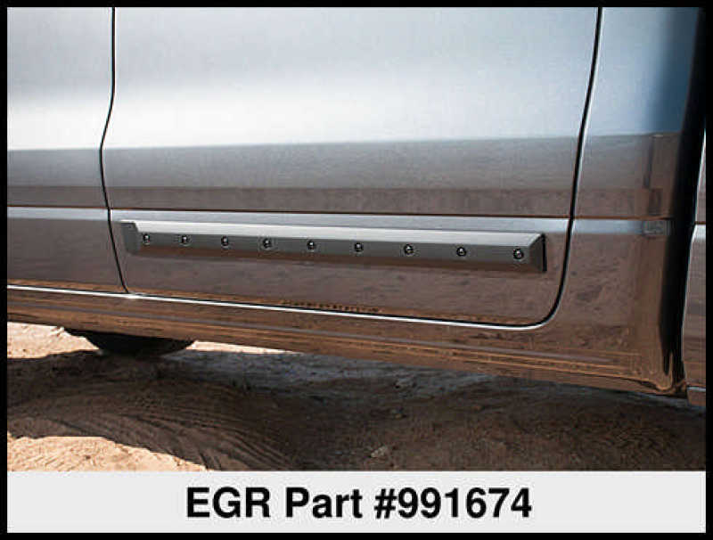 EGR Crew Cab Front 41.5in Rear 38in Bolt-On Look Body Side Moldings (991674)